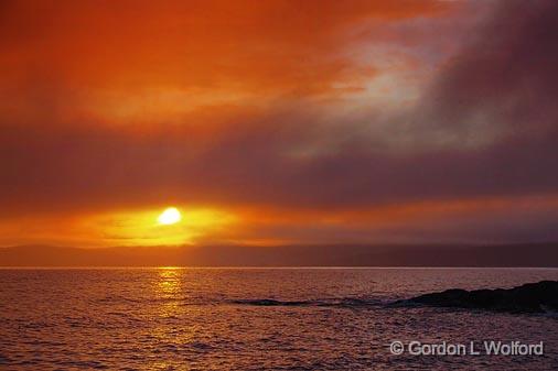 Stormy Sunset_02586.jpg - Photographed from Government Dock Beach on the north shore of Lake Superior near Wawa, Ontario, Canada.